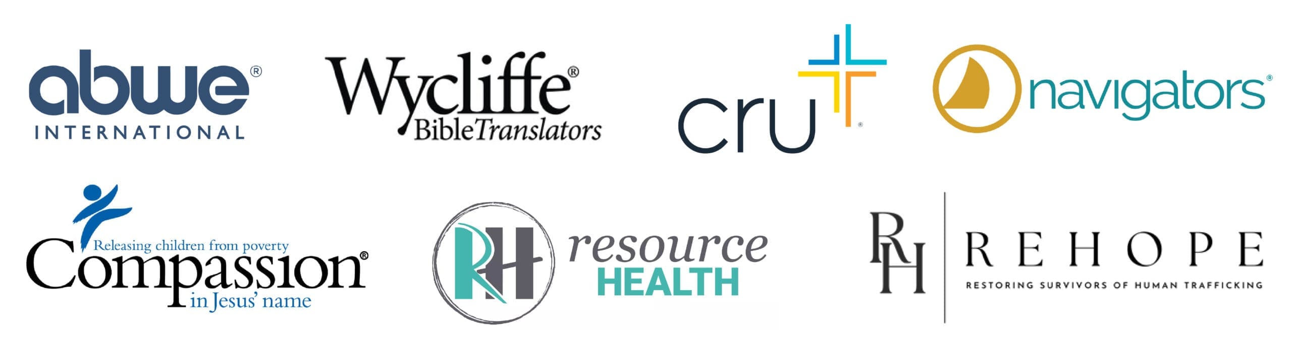 Non-Profit Logos 2023 Nonprofit Partnerships