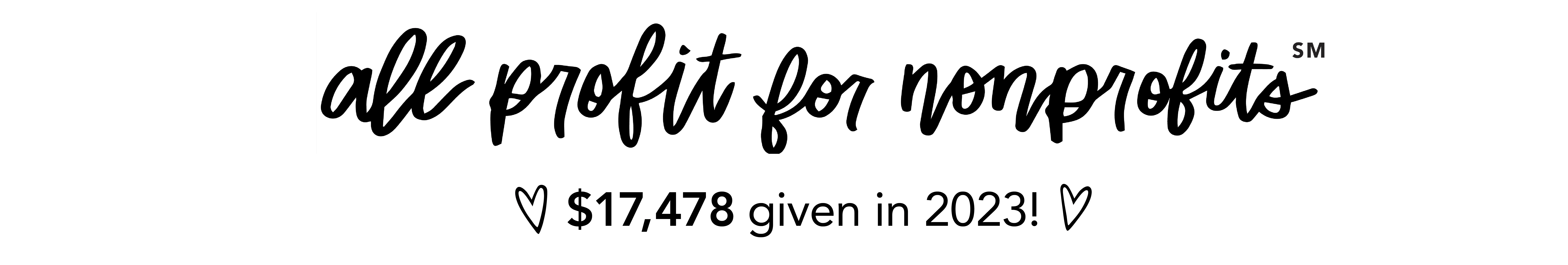 All profit for nonprofits (SM) All profit for nonprofits (SM)